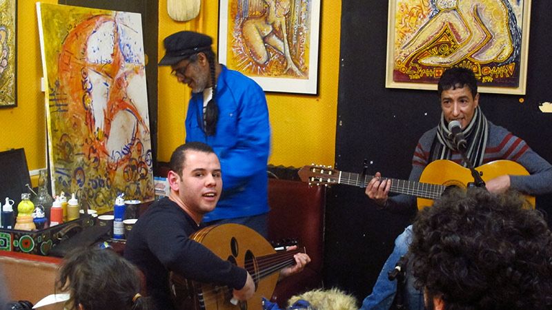 Décrochage Expo Moho + concert d&rsquo;Amine Tamache