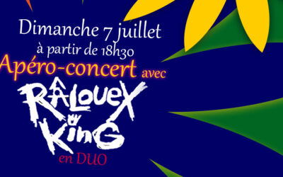 Apéro-concert dimanche 7 juillet
