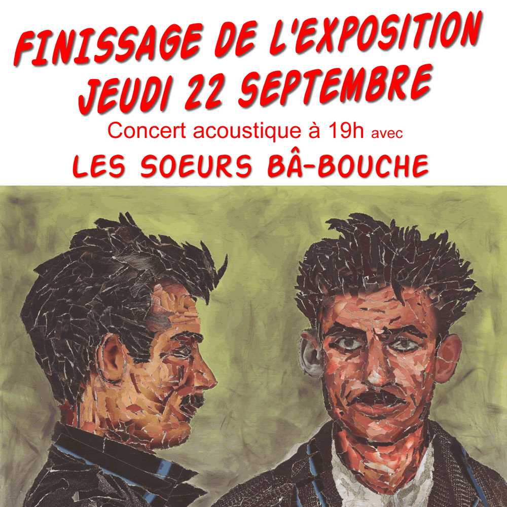 Finissage de l’expo de Mustapha Boutadjine