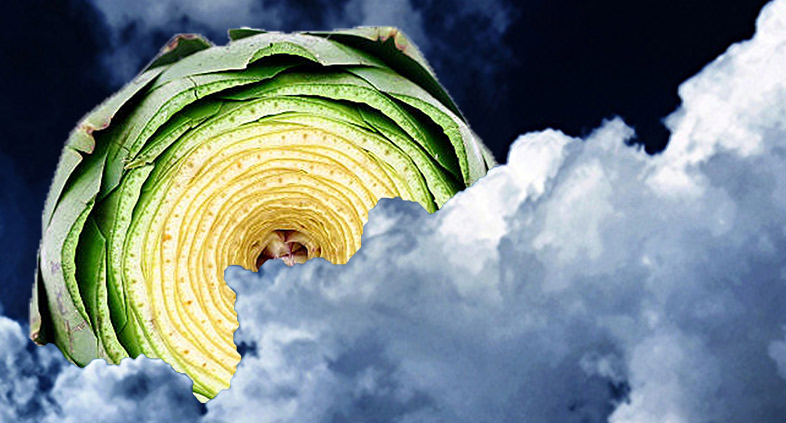 Artichauts farcis et petits pois