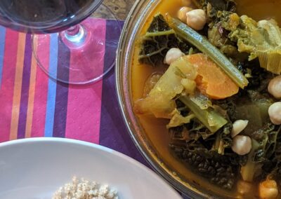 Couscous de blé d'orge - Légumes de saison