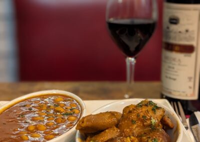 Pieds de mouton, Haricots blancs à écosser