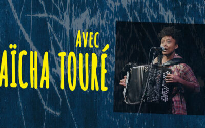 Finissage de l’expo d’Amalia Domergue avec Aïcha Touré