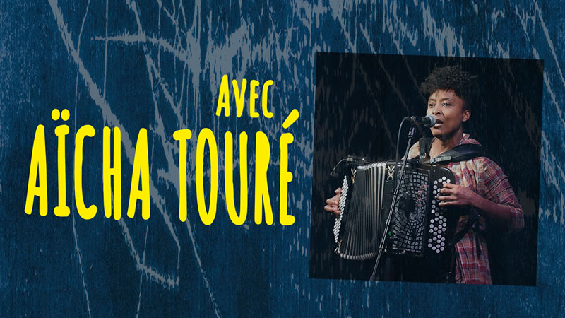 Finissage de l'expo d’Amalia Domergue avec Aïcha Touré