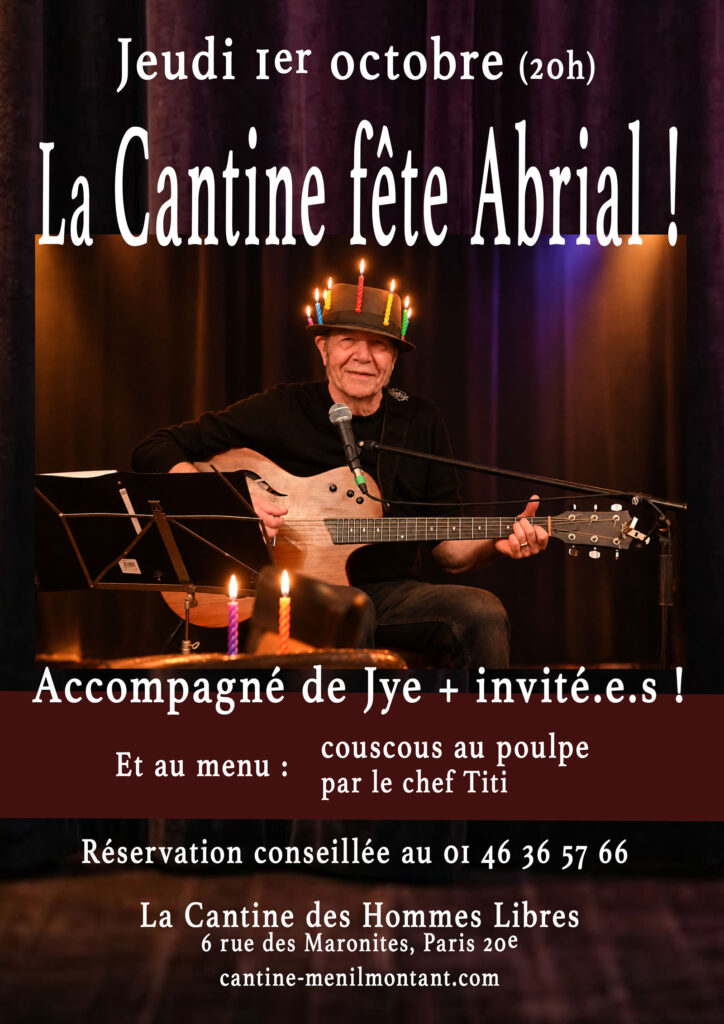 La Cantine fête Abrial
